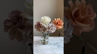 Twisting not reflexing rose petals is so addicting rose roses floraldesign flowers flowers [upl. by Jacinda]