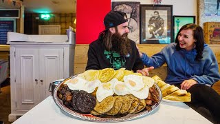 THIS ANGLOAMERICAN FRY UP CHALLENGE HASNT BEEN BEATEN  BeardMeatsFood [upl. by Eilama]