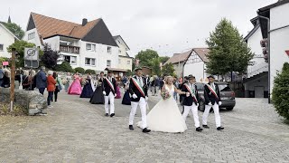 Schützenfest Effeln  Sonntag 30 Juni 2024 [upl. by Suiraj]