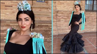 💃🏻 DIY Hombreras con flecos 💃🏻 Traje de Flamenca  La Pelo [upl. by Hulbert812]