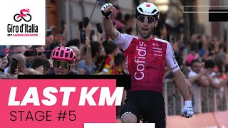 Giro dItalia 2024  Stage 5 Last KM [upl. by Malvie]