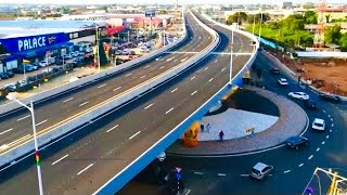 This Is Not New York 🇺🇸 This Is Ghana 🇬🇭 Flowerpot Flyover Completed [upl. by Thackeray626]