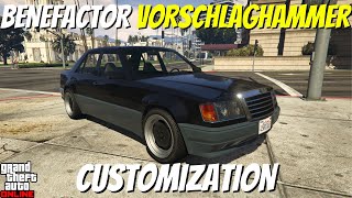 Benefactor Vorschlaghammer Customization  GTA Online [upl. by Nalim]