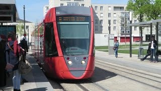 Reims Alstom Citadis 302  Gare Centre [upl. by Lisetta]