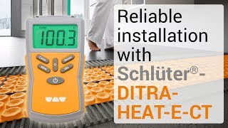 Reliable installation with Cable Tester  SchlüterDITRAHEATECT [upl. by Tips583]