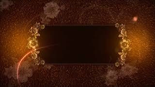 HD Flourish Background Video Animation video AV3 for wedding projects slideshow photography [upl. by Walden643]