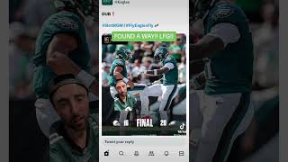 Eagles beat the Browns 2016 Let’s gooo Go Birds🦅🦅🦅 flyeaglesfly shorts [upl. by Odrautse]