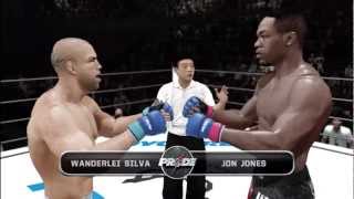 UFC vs Pride 3 TidalWave Wanderlei Silva vs Jon Jones [upl. by Ainoloppa580]