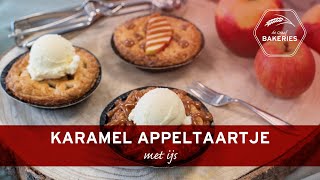 Karamel appeltaartje met ijs [upl. by Allac]