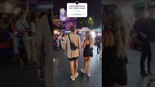 Bangkok nightlife in khao san road club party nightlifebangkok viralshort [upl. by Eniagrom]