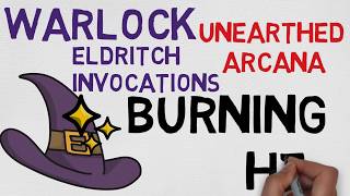 Unearthed Arcana Eldritch Invocation 2 Burning Hex 5e [upl. by Pfaff]