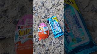 Centre fresh mint amp Kinder joy Popsicle shorts youtubeshorts [upl. by Mharba]