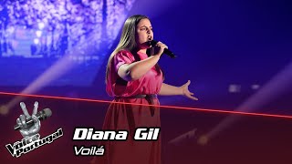 Diana Gil  quotVoiláquot  Provas Cegas  The Voice Portugal [upl. by Ehlke]