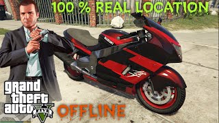 Gta 5 Offline Shitzu Hakuchou Real Location हिंदी में gta 5 Offline Hayabusa Location Story Mode [upl. by Moynahan]