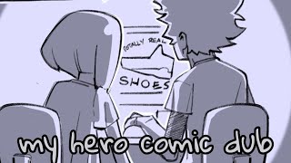 Deku and Ochako Go Shoe Shopping  Boku no Hero Academia Comic Dub [upl. by Yenahpets]