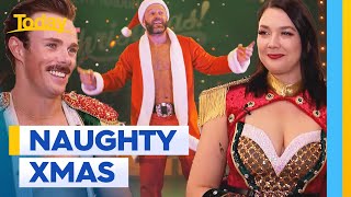 Adultsonly cabaret A Very Naughty Christmas is back in Queensland  Today Show Australia [upl. by Arman359]