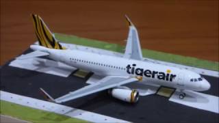 TigerAir A320 unboxing and review [upl. by Enelad337]