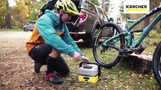 Portable Bike Cleaner of the Year 2017 Karcher 0C3 [upl. by Scurlock]