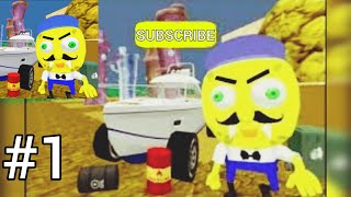 Sponge Neighbor Escape 3D  Part 1  Level 15  Android iOS  Gameplay [upl. by Nivonod]