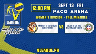 UST vs CSJL  Full Match  Preliminaries  2024 VLeague Collegiate Challenge Womens Division [upl. by Krystalle622]