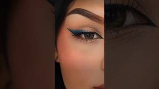 Beautiful blue 💙 eyesmakeuptutorial eyemeakup makeuptips trendingshorts [upl. by Yendyc809]