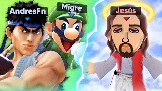 Los DIOSES de Smash ANDRESFN y MIGRE Vs Subs [upl. by Aidyl545]