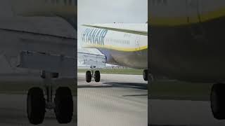 X PLANE 11 RYANAIR LANDING BOEING 737NG ryanair aviation landing gear [upl. by Kath191]