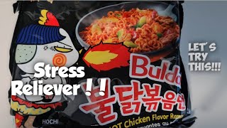 Korean Ramen  Samyang  Buldak foryou ramennoodles korean stressreliever samyangchallenge [upl. by Einahpad725]