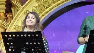 Vijay Prakash Sir and Samanvitha Sharma Maam singing in Bengaluru Ganesha Utsav [upl. by Kylstra]