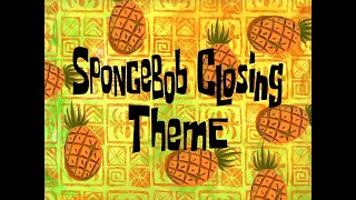 SpongeBob Closing Theme  SB Soundtrack [upl. by Attenauqa949]