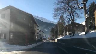 Vals Graubünden Surselva SchweizSwissSwizerland driving  fahren [upl. by Enorahs]