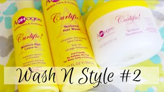 Aphogee Curlific Line For Natural Hair  Wash N Style Series 2 [upl. by Strenta918]