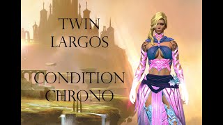 Twin Largos  Condition Chronomancer  PUG Guild Wars 2 Raids [upl. by Kokaras]