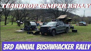 3rd Annual Texas Bushwacker TEARDROP RALLY Great Food and Great Times at 4R Ranch in Muenster TX [upl. by Karlen]