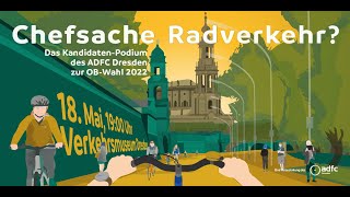 ADFCKandidatenPodium zur OBWahl am 18 Mai [upl. by Latsirk]