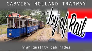 Electrische Museumtramlijn Amsterdam CABVIEW HOLLAND TRAMWAY 14jul 2019 [upl. by Emmuela]