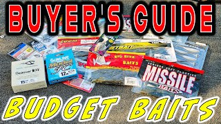 BUYERS GUIDE BUDGET BAITS THAT REALLY WORK PLUS HOOKS AND LINE [upl. by Brabazon596]