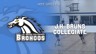 January 29th 2024  Varsity Boys Basketball  JH Bruns Colligate [upl. by Niawtna813]