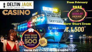 Deltin Jaqk Casino  Rates start from ₹1500  Complete Information [upl. by Nivlem]