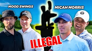 Micah Morris amp Trey Kennedy Play Golf With ILLEGAL CLUBS [upl. by Cusick224]