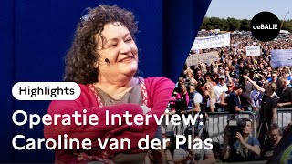 Operatie Interview Caroline van der Plas  Highlights [upl. by Sokin]