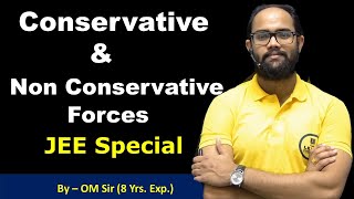 Conservative amp Non Conservative Forces  JEE  Special  Concept Learning Series [upl. by Marlette]