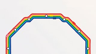 Using CREATIVE TECHNIQUES to get high scores in Mini Metro [upl. by Maudie733]