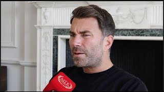 HE GOT IT VERY WRONG  EDDIE HEARN REFLECTS ON DEVASTATING DEFEAT FOR JOSHUA  REACTS TO FAN SPAT [upl. by Amalbena]