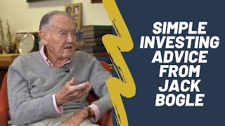 Jack Bogle on Index Funds Vanguard and Investing Advice [upl. by Boeke618]