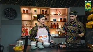 Martabak Manis and ice Coffee with Chef Vina Albaity Soraya and Host Chef Saad Butt Hum TV Masala [upl. by Willing]