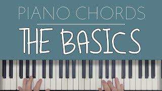 Piano Chords The Basics [upl. by Olag704]