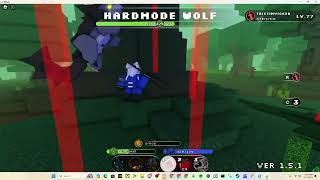 Beating hardmode wolf in freecam  Critical skyventure [upl. by Westland]