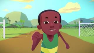 The Boy Who Learned to Fly  Usain Bolt  Fastest Man in The World  Animated Short Film HD [upl. by Ellenij32]