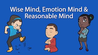 DBT Skills Wise Mind Emotional Mind amp Reasonable Mind [upl. by Egas]